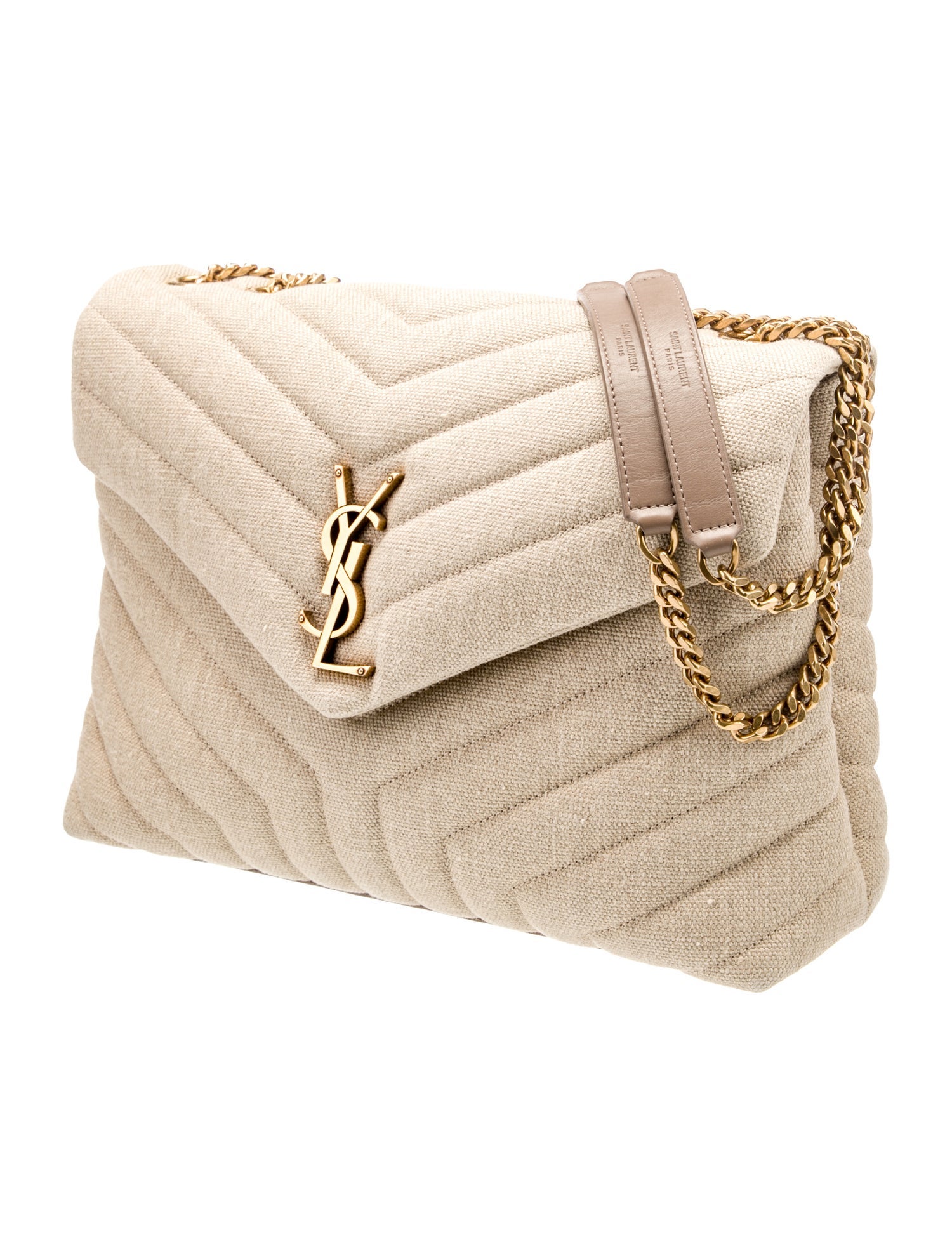 Saint Laurent Canvas LouLou Medium